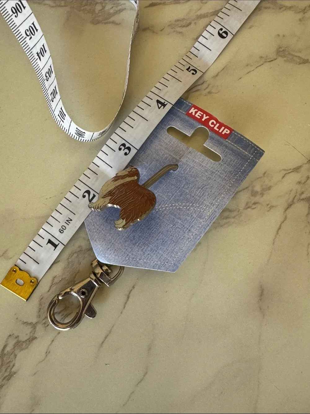 Collie Keychain